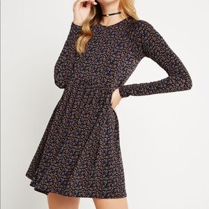 NWOT BCBGeneration Flower Print Babydoll Dress